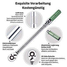 Carica l&#39;immagine nel visualizzatore di Gallery, AKM - Chiave dinamometrica per auto/moto, 20-210 NM, 12,6 Drehmomentschlüssel - Ilgrandebazar