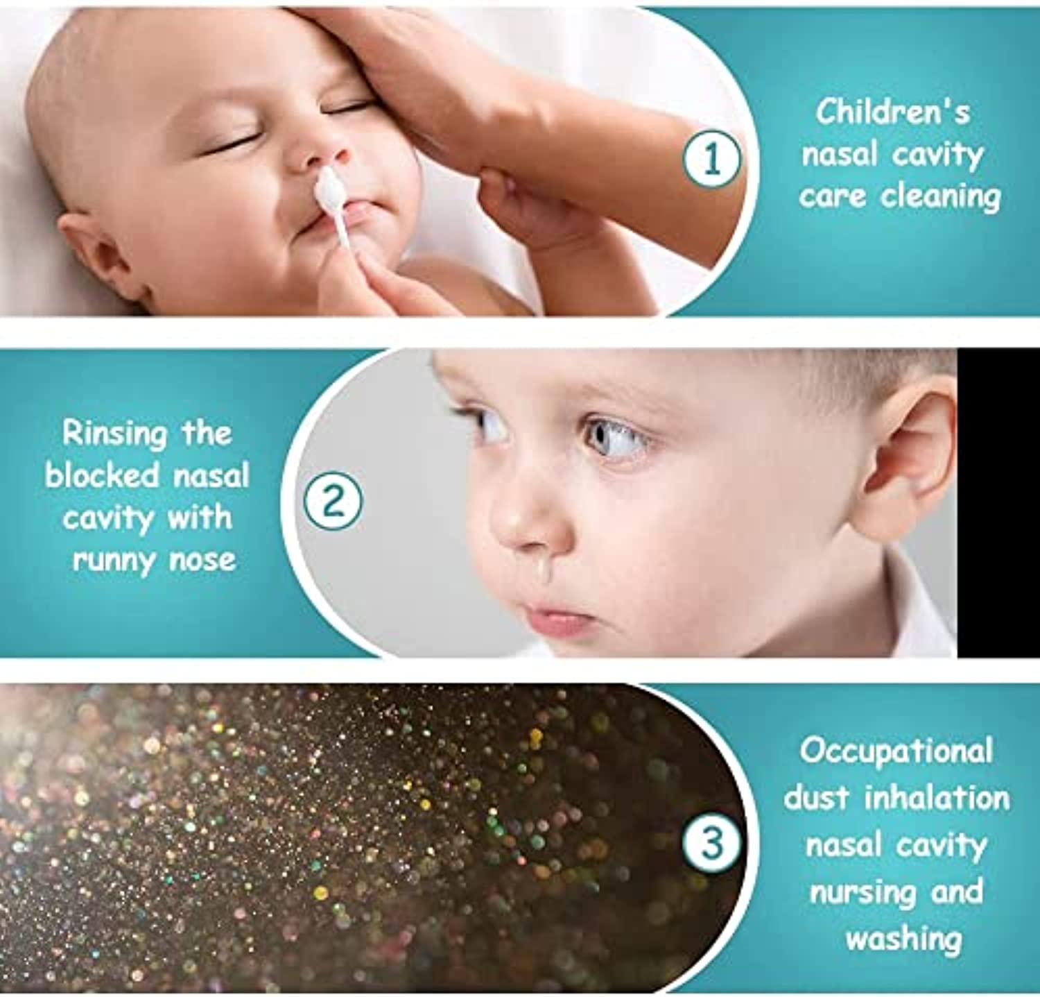 Kit Lavaggio Nasale MELLA KIDS - Siringa Con Olive Nasali Morbide Per Bambini E Adulti, Made In Italy - Foto 7