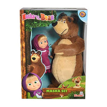 Carica l&#39;immagine nel visualizzatore di Gallery, Simba Masha Minidoll Classica con Orso Plush 25 Cm Personaggi E Playset,...
