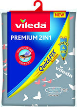 Carica l'immagine nel visualizzatore di Gallery, Vileda Premium 2 in 1 Copriasse da Stiro, con Superficie Rivestita di...