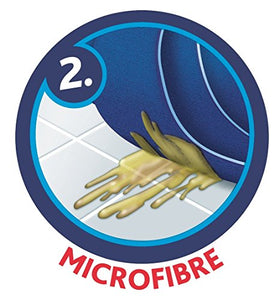 Vileda SuperMocio Set Mocio con Manico, Secchio, Fiocco 3Action XL,... - Ilgrandebazar