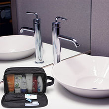 Carica l&#39;immagine nel visualizzatore di Gallery, Beauty Case,VASCHY Grand Borsa da Toilette Viaggio Impemeabile Nero