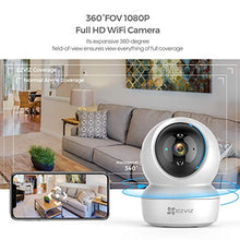 Carica l&#39;immagine nel visualizzatore di Gallery, EZVIZ C6N telecamera Wi-Fi interno 1080p videocamera sorveglianza interno...