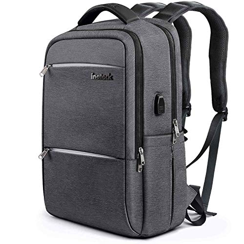 Inateck Zaino per Laptop Fino a 15.6 Pollici 15 6 pollici Grigio Scu Ilgrandebazar