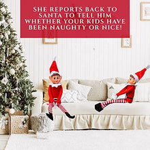 Carica l'immagine nel visualizzatore di Gallery, Elves Behaving' Badly, 12 Pollici, Peluche Elfo, Rosso