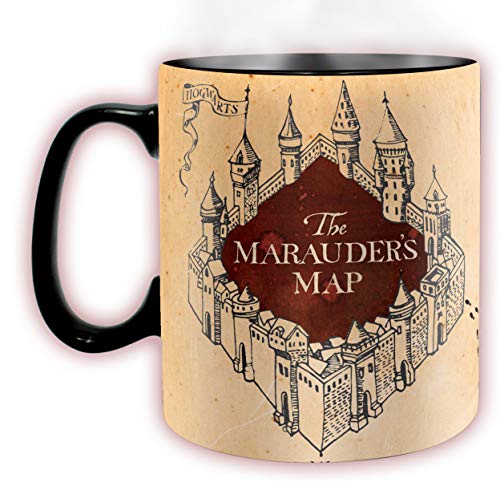 ABYstyle - HARRY POTTER Tazza magica Heat Change Mappa del Multicolore - Ilgrandebazar