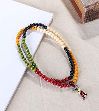 Carica l&#39;immagine nel visualizzatore di Gallery, YADOCA 8MM 12 Pezzi Gioielli Braccialetto di Legno per Uomo Donne Bracciali... - Ilgrandebazar
