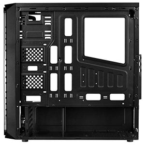Aerocool Sl5200Frost, Scatola PC Atx, Finestrino Laterale, LED RGB, Ventola...