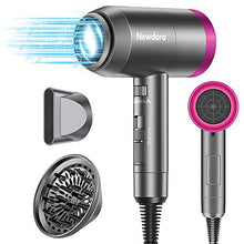 Carica l&#39;immagine nel visualizzatore di Gallery, Newdora Asciugacapelli Professionale 1800W, Phone per Capelli con 1...