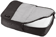 Carica l'immagine nel visualizzatore di Gallery, AmazonBasics ZH1509005, Set da 4 cubi organizzatori , Nero, Media Media, Nero