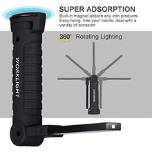 Carica l&#39;immagine nel visualizzatore di Gallery, Lampada da Lavoro 800LM Ultra Luminoso, USB Ricaricabile COB Lampade di... - Ilgrandebazar