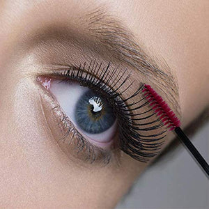 Huapan Pettine Ciglia e Sopracciglia, Scovolini Mascara Monouso 300 Pezzi,...
