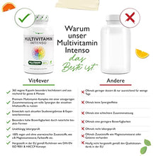 Carica l&#39;immagine nel visualizzatore di Gallery, Premium Multivitamin AZ - 365 capsule ad alto dosaggio con forme bioattive e materie prime di marca - Vitamine + minerali - Testato in laboratorio - Vegano