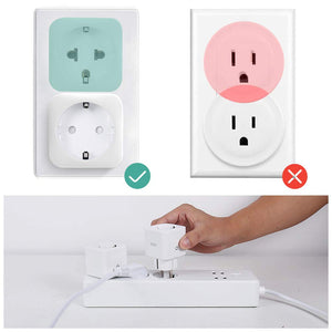 Presa Intelligente WiFi16A Smart Plug Zoozee Wireless Pack 2