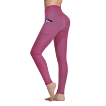 Carica l&#39;immagine nel visualizzatore di Gallery, Occffy Leggings Fitness Donna Allenamento Opaco Vita Alta Yoga Spandex... - Ilgrandebazar