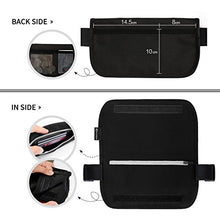 Carica l'immagine nel visualizzatore di Gallery, Marsupio da Viaggio RFID 100% Antifurto Impermeabile per smartphone 6 Nero