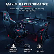 Carica l&#39;immagine nel visualizzatore di Gallery, Trust GXT 711 Dominus Scrivania Gaming Ergonomica, con Sistema di Gestione...