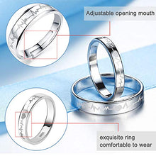 Carica l&#39;immagine nel visualizzatore di Gallery, EQLEF® Anello di battito cardiaco, 1 set elettrocardiogramma... - Ilgrandebazar