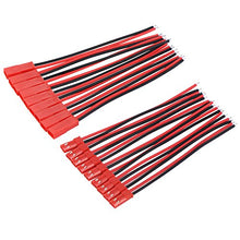 Carica l'immagine nel visualizzatore di Gallery, 20 Paia 22 AWG JST Spina Connettore 2 Pin Maschio Femmina Connettore...
