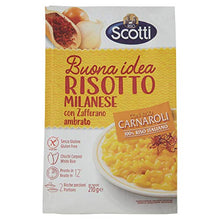Carica l&#39;immagine nel visualizzatore di Gallery, Riso Scotti - Risotto alla Milanese - Carnaroli con Zafferano Ambrato...