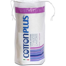 Carica l'immagine nel visualizzatore di Gallery, Cotton Plus DISCHETTI 50 pz. - LINEA BEAUTY | DISCHETTI 100% PURO COTONE | Dischetti struccanti per la pulizia del viso soffici e resistenti.