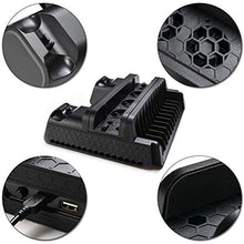 Carica l&#39;immagine nel visualizzatore di Gallery, RegeMoudal PlayStation Supporto Verticale per PS4 Pro/ Slim/ PS4,con Nero