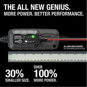 NOCO GENIUS2EU, Smart Automatico da 2 Amp, Caricabatterie 6V e 12V,... - Ilgrandebazar