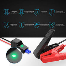 Carica l&#39;immagine nel visualizzatore di Gallery, YABER Avviatore Batteria per Moto/Auto, 1000A 13800mAh Emergenza...