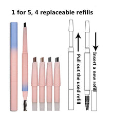 Carica l&#39;immagine nel visualizzatore di Gallery, Matita Per Sopracciglia Waterproof Essence Benefit Effetto Tatuaggio Nero... - Ilgrandebazar