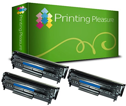 Printing Pleasure 3 Toner Compatibili Q2612A FX-10 703 Cartuccia Laser per 3 - Ilgrandebazar