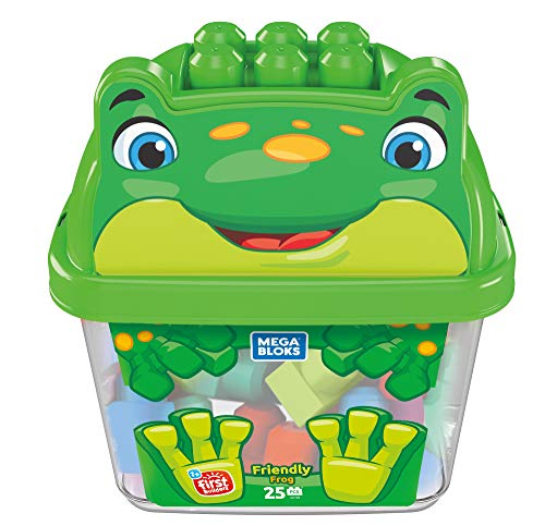 Mega Bloks Secchiello Cucciolo Rana, Costruzioni da 25 Blocchi, Giocattolo... - Ilgrandebazar