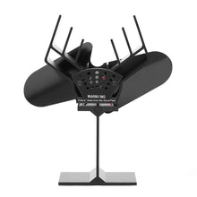 Carica l&#39;immagine nel visualizzatore di Gallery, Galafire - Ventilatore per stufa a legna con 2 lame, grande flusso d&#39;aria,... - Ilgrandebazar