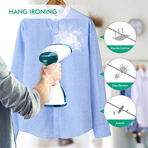 homeasy Ferro da Stiro Verticale, 260ml Stiratrice a Vapore Portatile per Blu - Ilgrandebazar