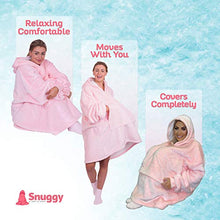 Carica l'immagine nel visualizzatore di Gallery, SNUGGY Felpa Premium Oversize col Cappuccio-Accogliente, Spessa,Calda, Rosa - Ilgrandebazar