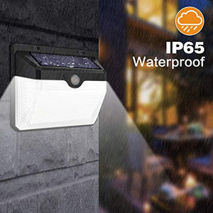 Luce Solare Esterno, Kilponen 60 LED Lampada con Sensore di 2 Pezzi - Ilgrandebazar