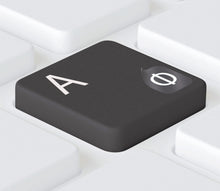 Carica l'immagine nel visualizzatore di Gallery, Keystickers Adesivo per tastiera russa per PC (11 x 13 mm), per MAC &amp; Laptop (14 x 14 mm), trasparente con vernice protettiva (5 x 6 mm) (universale), bianco