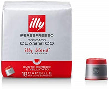Carica l'immagine nel visualizzatore di Gallery, illy Capsule Caffè Iperespresso Tostato Classico, 6 Confezioni da 18 Capsule, Totale 108 Capsule