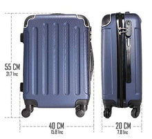 Carica l&#39;immagine nel visualizzatore di Gallery, CABIN GO MAX 5571 Valigia Trolley rigido in ABS grande MX5571, Bordeaux