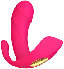 Carica l'immagine nel visualizzatore di Gallery, Massaggiatore in silicone, 100% impermeabile, massaggiatore wireless ricaricabile, 12 modalità di lavoro, doppio motore
