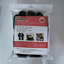 Carica l'immagine nel visualizzatore di Gallery, MILcea Guanti da forno, resistenti al calore, per cucina e barbecue, per saldatura (nero)