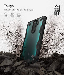 Ringke Fusion-X Disegnato per Custodia Xiaomi Redmi Note 8 PRO, Black - Ilgrandebazar
