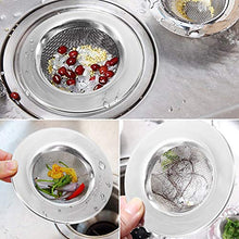 Carica l'immagine nel visualizzatore di Gallery, Anpro 2 Filtro Lavello Cucina in acciaio - Colino Acciaio Inox...