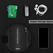 Carica l&#39;immagine nel visualizzatore di Gallery, Simptech - Porta Cellulare Telefono da Corsa Fascia Braccio Smartphone Nero