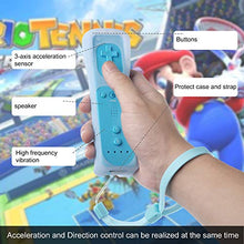 Carica l&#39;immagine nel visualizzatore di Gallery, PowerLead Remote Controller per Wii con Motion Plus Integrato e Nunchuck Blu