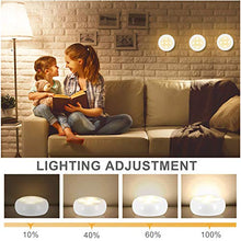 Carica l&#39;immagine nel visualizzatore di Gallery, 6 Pezzi Luce Notturna LED, Foonii Luci Armadio e 2 Telecomando e 6pcs... - Ilgrandebazar