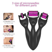 Carica l&#39;immagine nel visualizzatore di Gallery, Dermaroller, iFanze Derma Roller Viso, Dermaroller 0.5, Titanio,... - Ilgrandebazar
