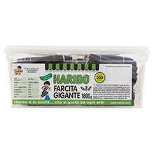 Carica l&#39;immagine nel visualizzatore di Gallery, Haribo Farcita Gigante - Caramelle Gommose Gusto Liquirizia - 200 pezzi...