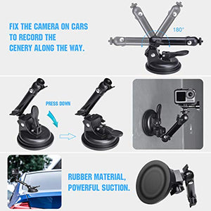 Supporto a Ventosa per Fotocamera Venouse Goproo