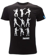 Carica l&#39;immagine nel visualizzatore di Gallery, Epic Games T-Shirt Originale Fortnite Bambino Ragazzo Posizioni movimenti... - Ilgrandebazar