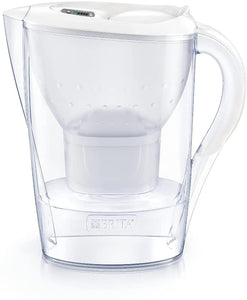 Brita Marella - Caraffa Filtrante per Acqua, 2.4 Litri, 6 Filtri Maxtra+ inclusi Caraffa + 6 Filtri